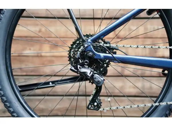 Rock Machine Crossride e450 hybrid e-bike Gloss Metallic Navy/Silver