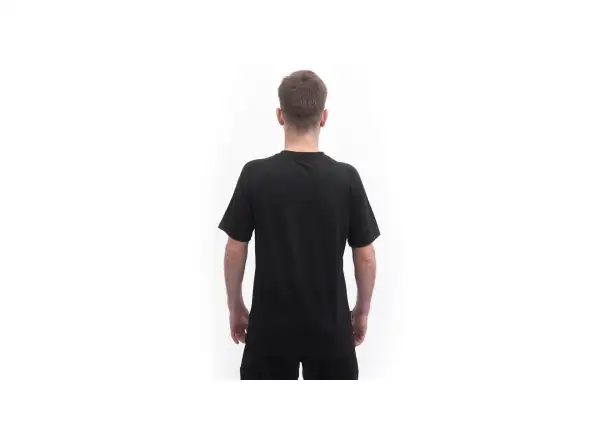 Sensor Merino Active No Logo men's T-shirt short sleeve black