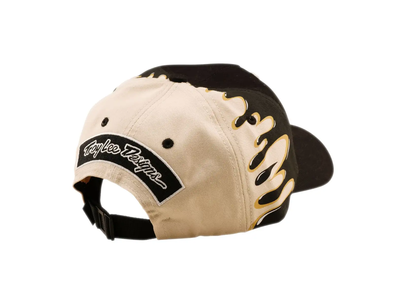 Troy Lee Designs Unstructured Curved Finish Line cap Black/Pumice