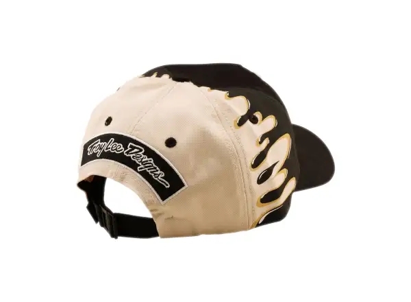 Troy Lee Designs Unstructured Curved Finish Line cap Black/Pumice