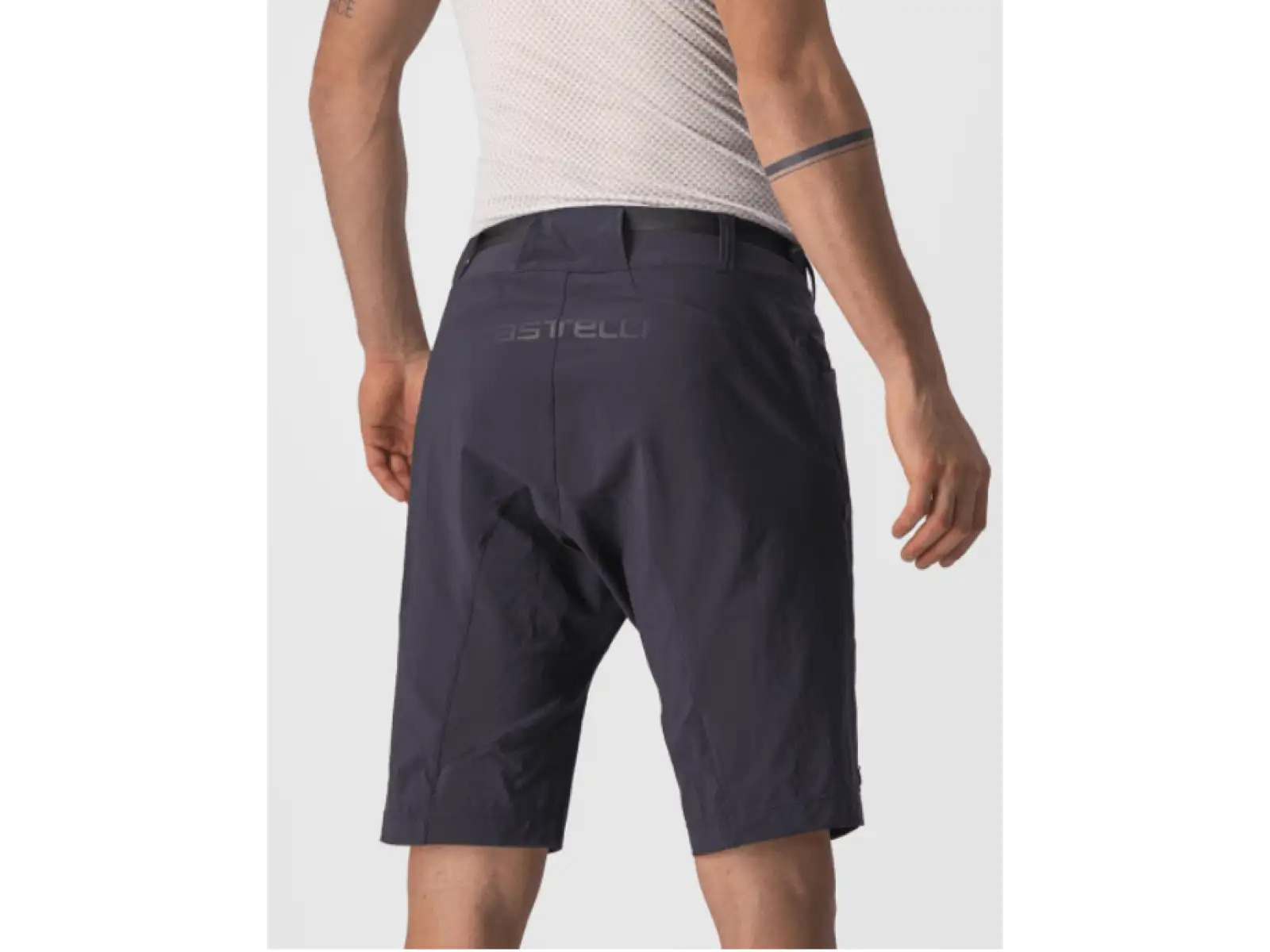 Castelli Unlimited Trail men's loose shorts without liner black