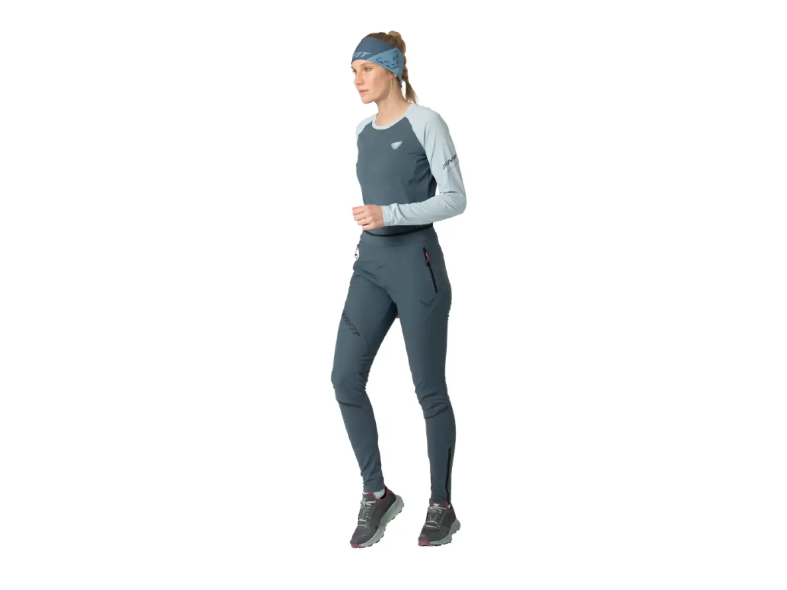 Dynafit Alpine Hybrid women's running pants Cinder