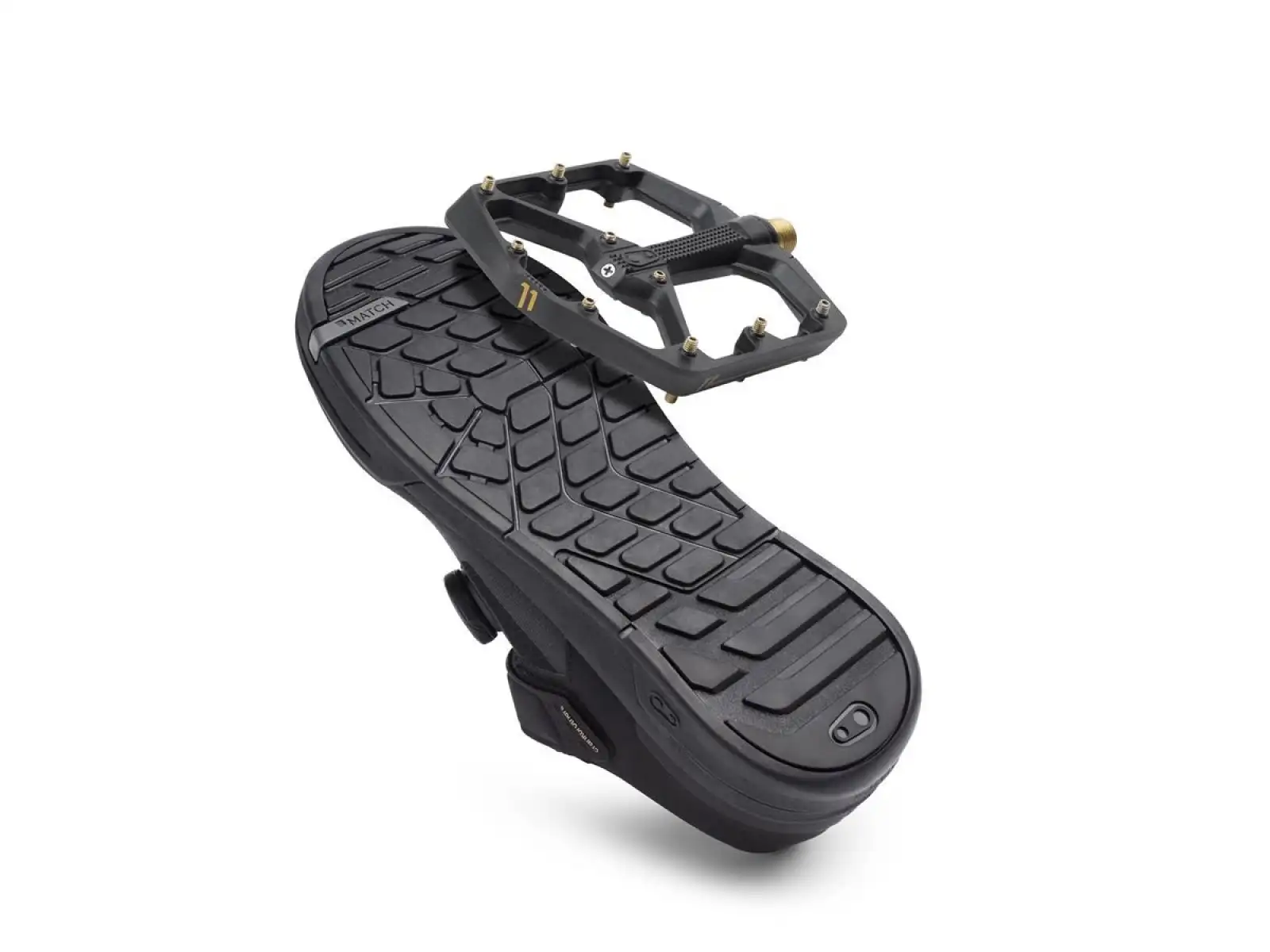 Crankbrothers Stamp Lace men's shoes Black/Red