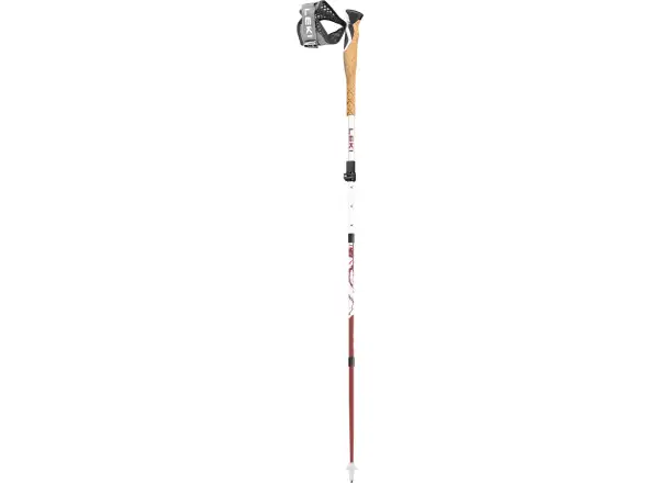 Leki Cross Superlite trekking poles White/Ferra/Black size 100-120 cm