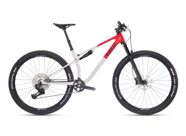 Superior XF 9.6 RC bike Coral Red / Gloss Grey 19" CHECKED