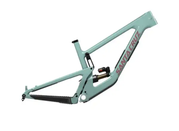 Santa Cruz NMD 6 CC frame set with Fox Float X2 Factory shock Gloss Light Teal