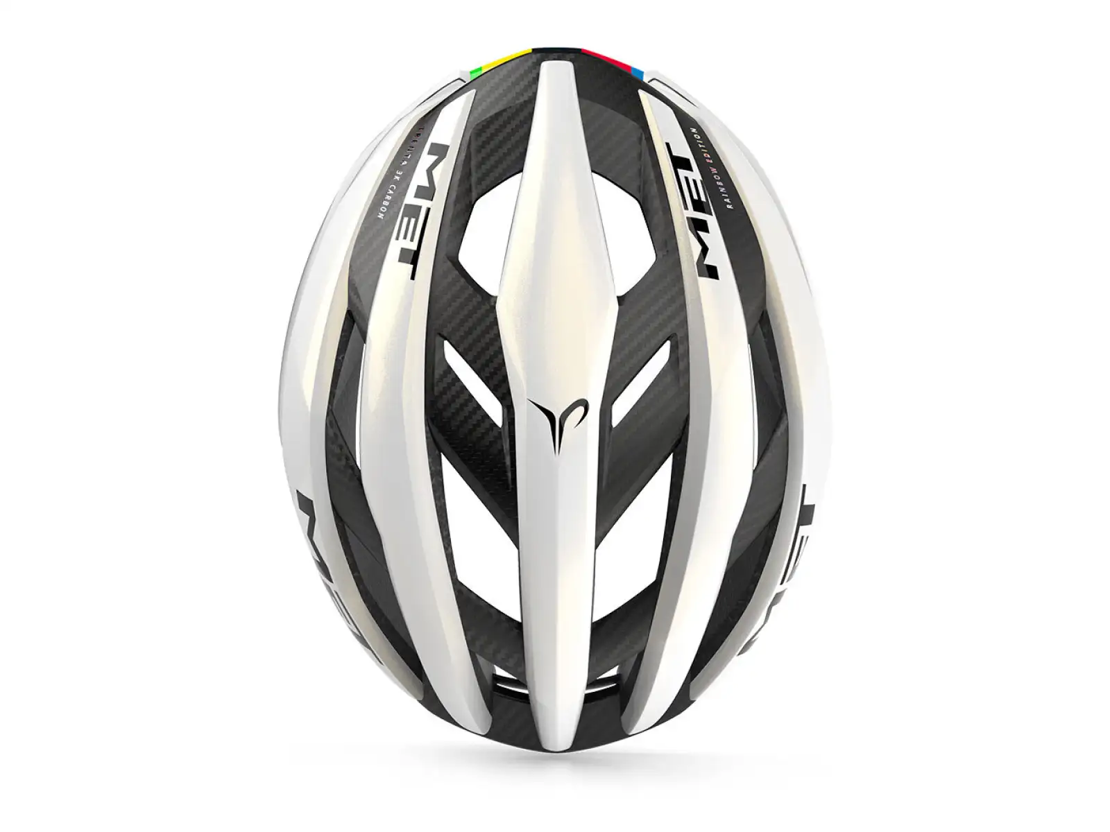 MET Trenta 3K Carbon road helmet Rainbow Limited Edition