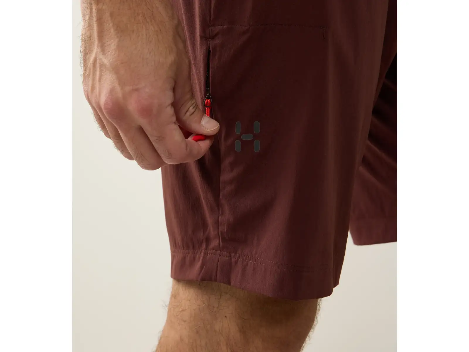 Haglöfs L.I.M Fuse men's shorts Maroon Trail