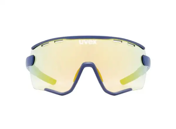 Uvex Sportstyle 236 S Set Team Wanty glasses Blue Matt/Yellow Clear Cat. 2