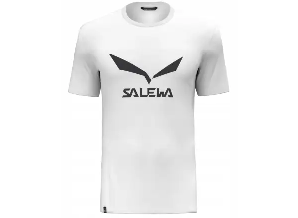 Salewa Solidlogo Dry men's T-shirt short sleeve White
