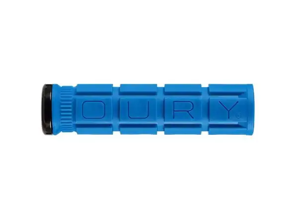 Lizard Skins Oury V2 Single-Sided Lock-On grips Deja Blue