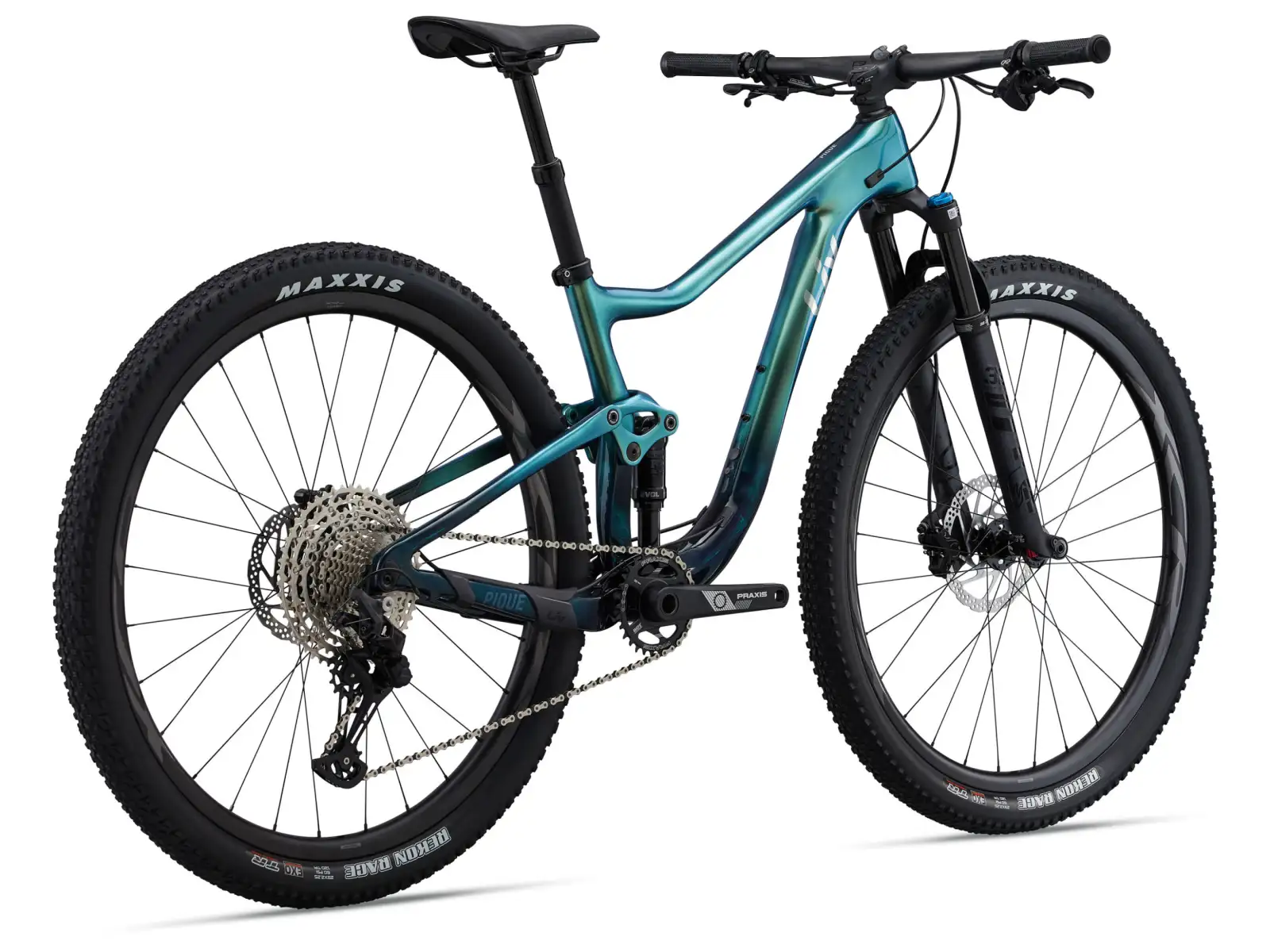 Liv Pique Advanced Pro 29 mountain bike Phoenix Fanatic Teal/Dark Green