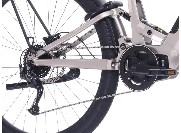 Rock Machine Crossride e450 FS low-entry full suspension e-bike Sand Grey/Black