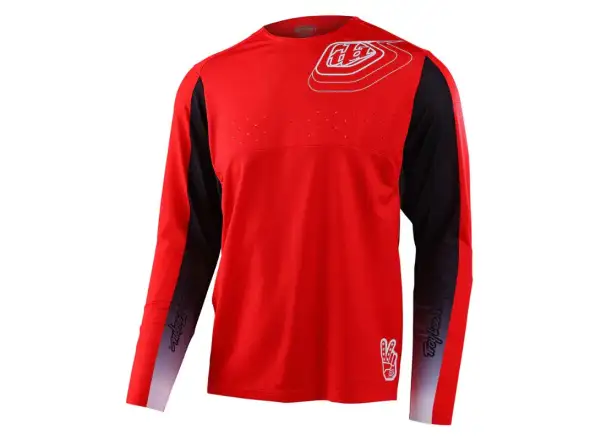 Troy Lee Designs Sprint men's jersey long sleeve richter race red