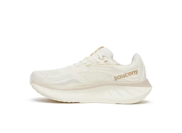 Saucony Ride 18 women's running shoes Vanilla