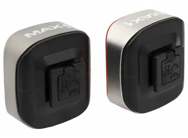 Max1 Sirius USB set of bike lights