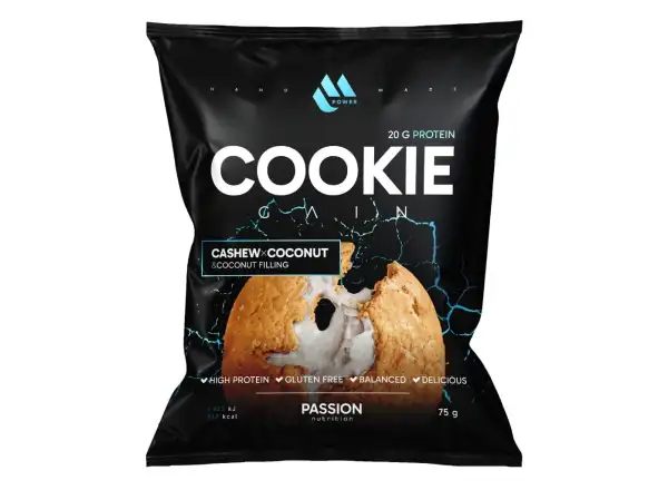 Passion MPower Cookie Gain 75 g Cashew, Coconut, and Almond