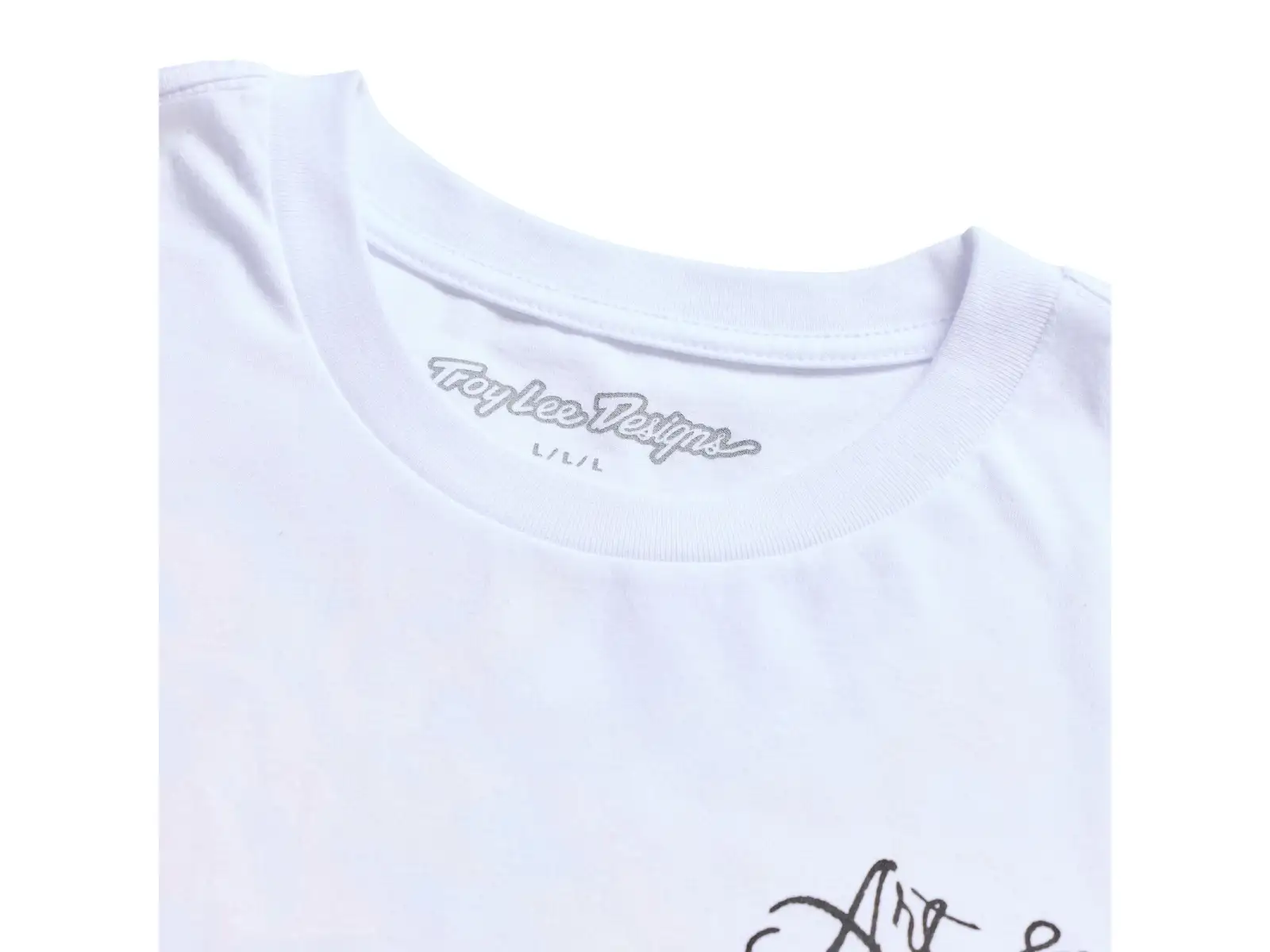 Troy Lee Designs Heritage men's short sleeve T-shirt White
