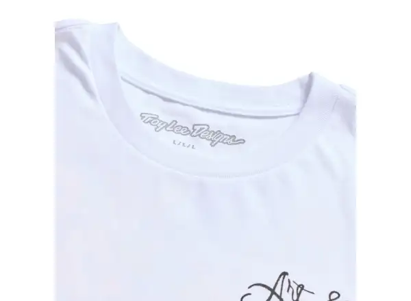 Troy Lee Designs Heritage men's short sleeve T-shirt White