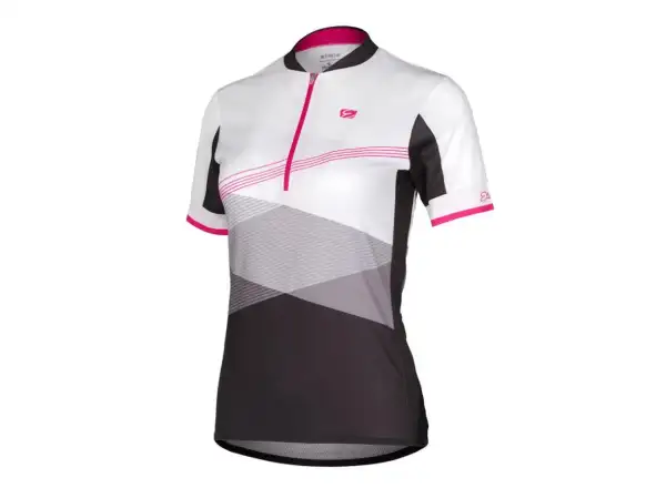 Etape Liv women's jersey short sleeve white/pink