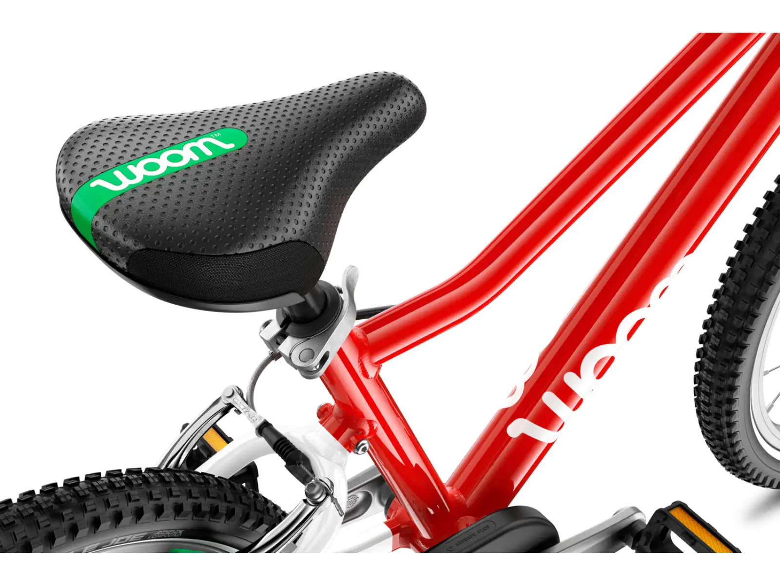 Woom 3 Green Automagic 16" children's bike