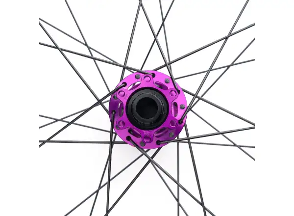 OneUp front hub 110x15 32 holes purple