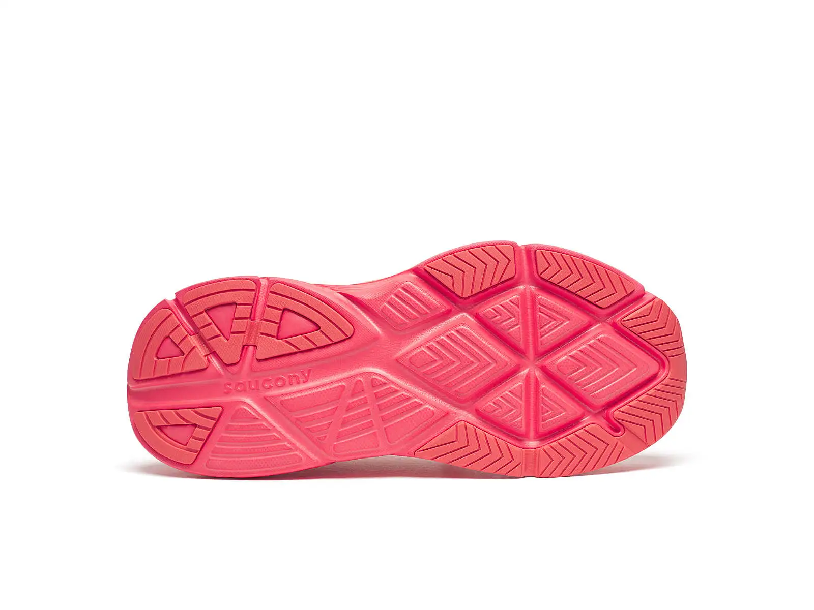 Saucony Guide 18 women's running shoes salmon/coral