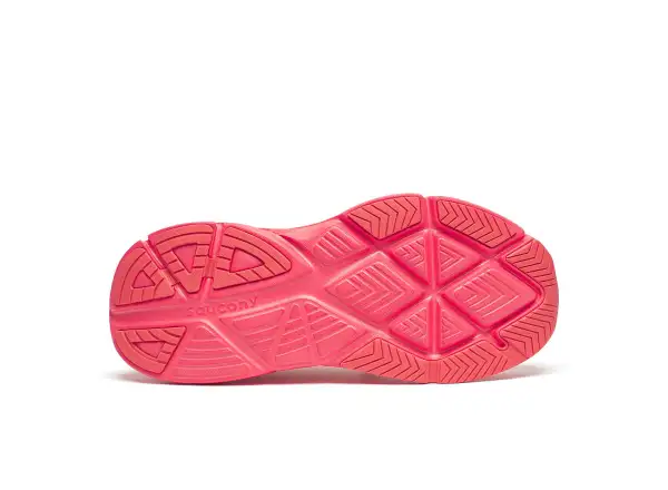 Saucony Guide 18 women's running shoes salmon/coral