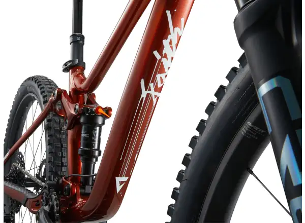 Giant Faith 27.5"/26" children's full suspension bike Copper
