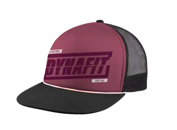 Dynafit Graphic Trucker Cap Dark Rose/Tabloid