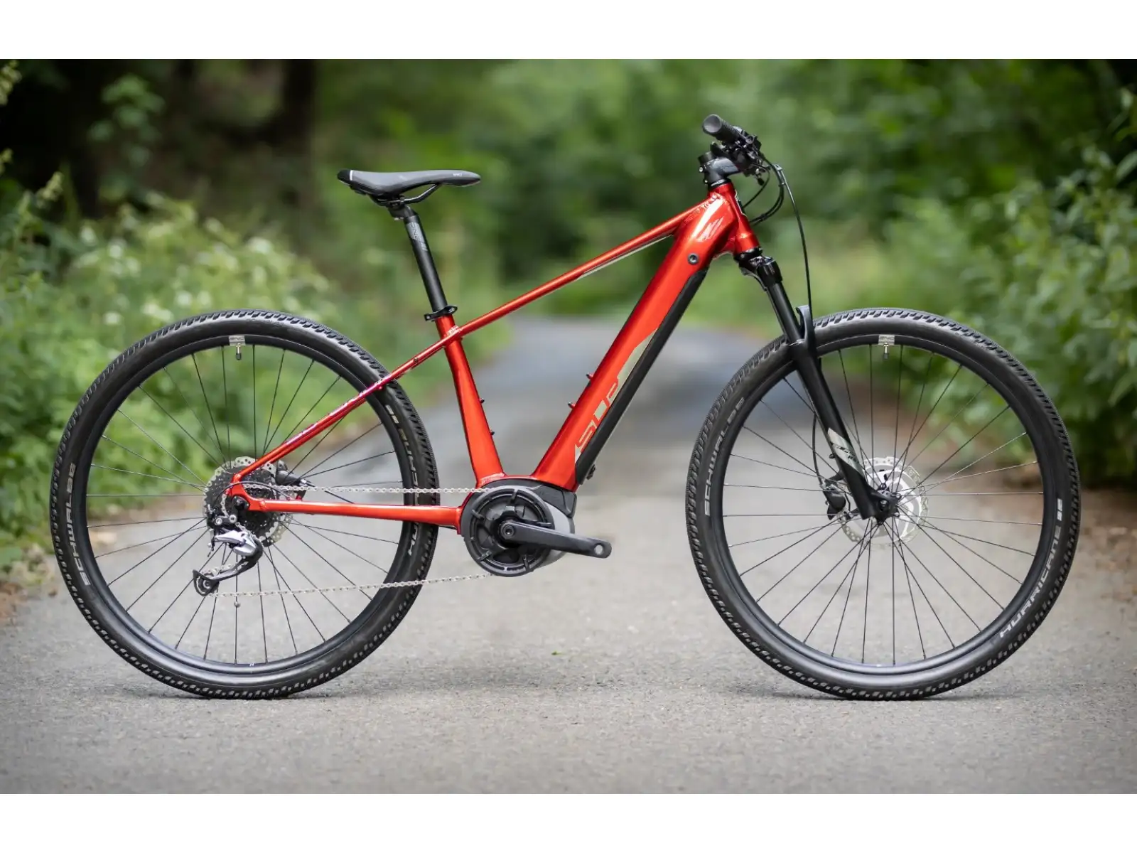 Superior eXC 7019 B mountain e-bike Gloss Dark Red/Chrome Silver