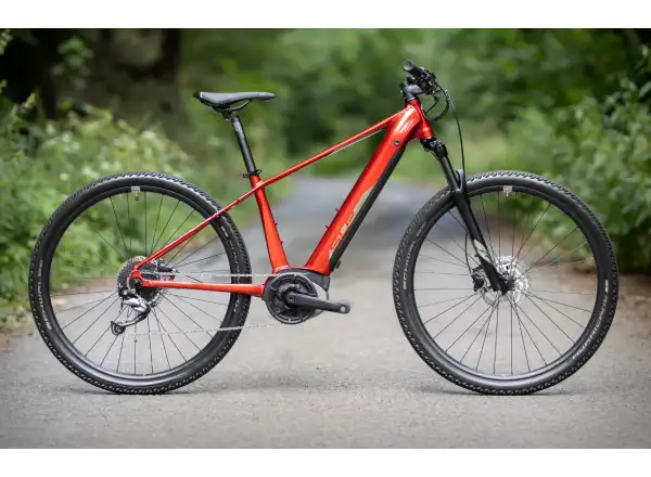 Superior eXC 7019 B mountain e-bike Gloss Dark Red/Chrome Silver