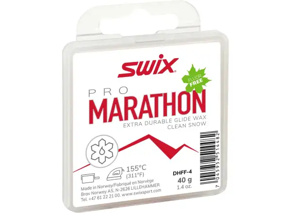 Swix DHFF Marathon Pro glide wax 40 g