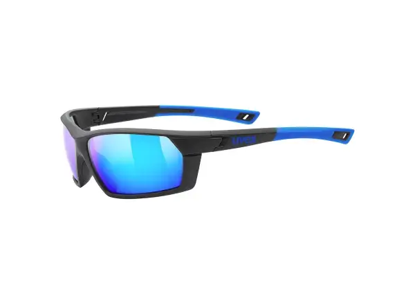 Uvex Sportstyle 225 glasses black/blue matte