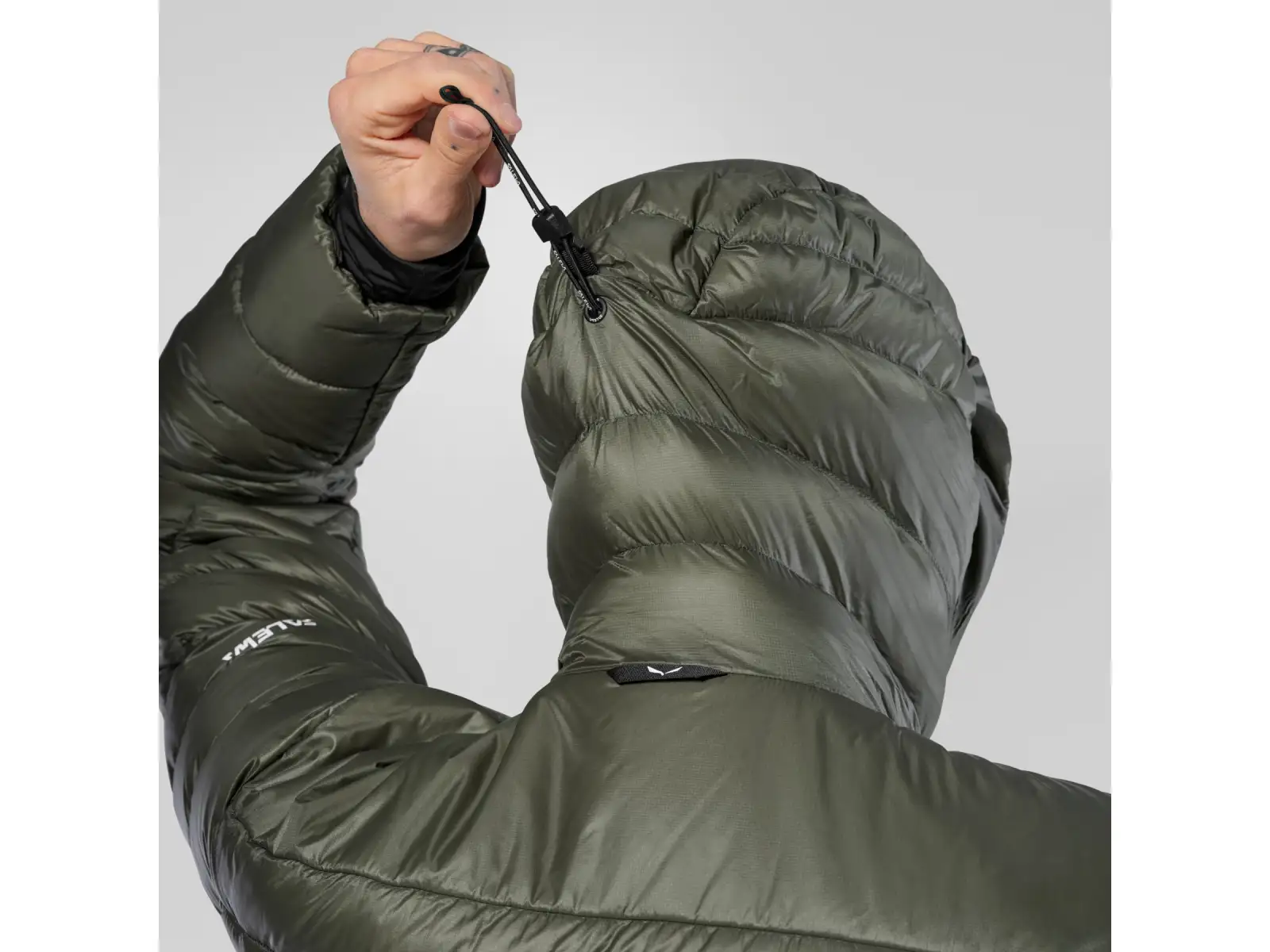 Salewa Ortles Med 3 RDS DWN men's jacket Faded Green