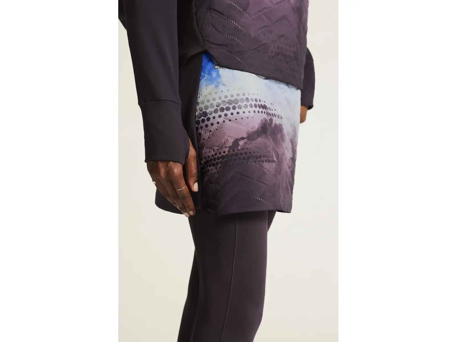 Craft ADV SubZ women's running skirt purple