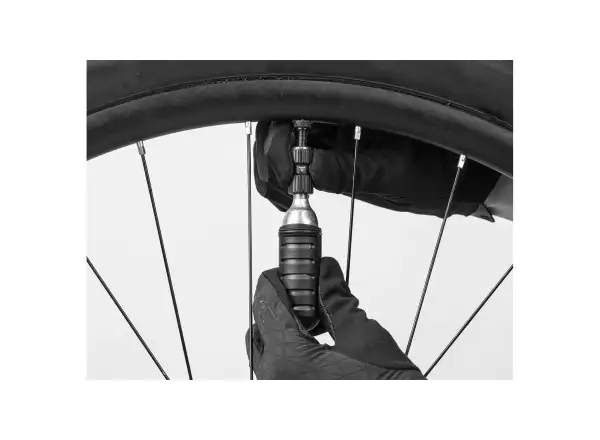 Topeak pump Nano Airbooster + 25g CO2 cartridge