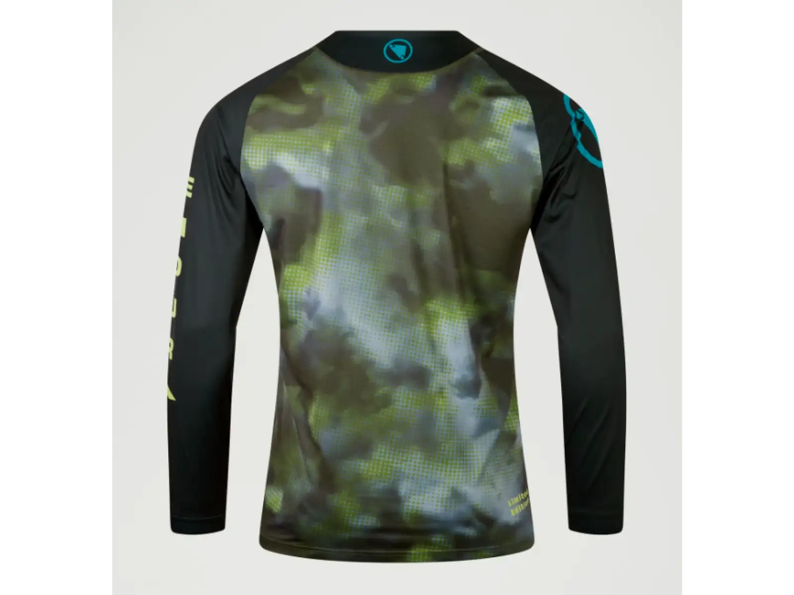 Endura Pixel Cloud men's jersey long sleeve Black