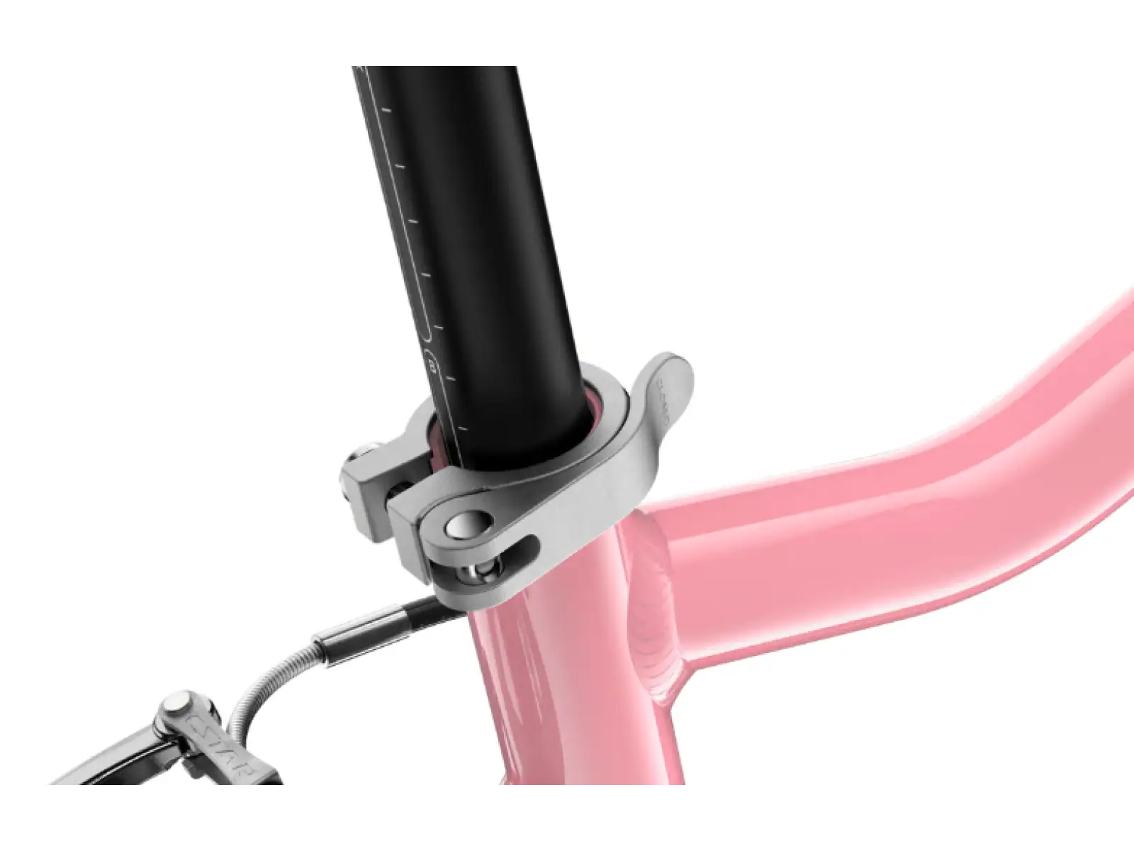 Woom Go 3 children's bike 16" Powder Pink