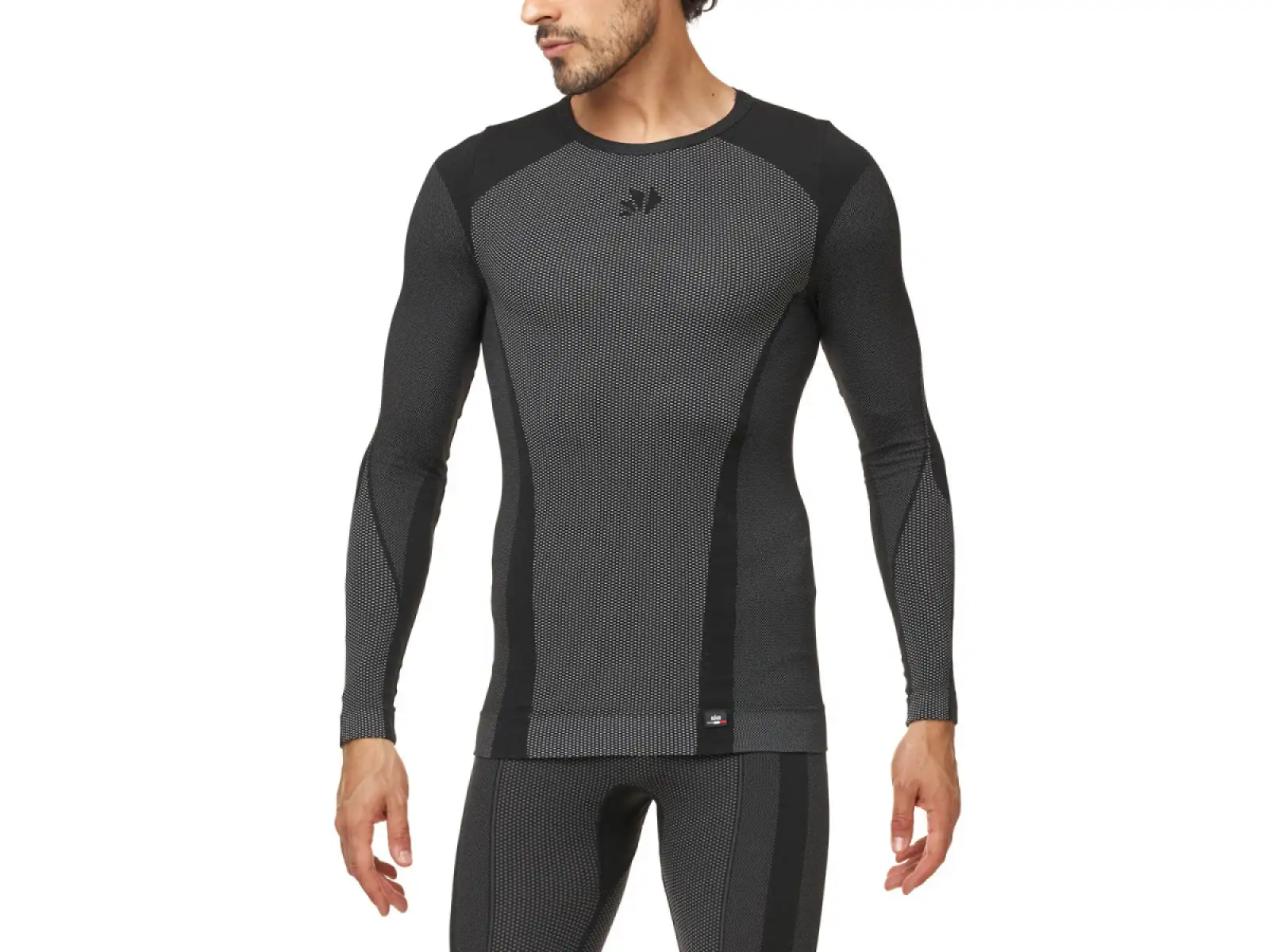 SIXS TS1 V2 functional shirt long sleeve carbon black