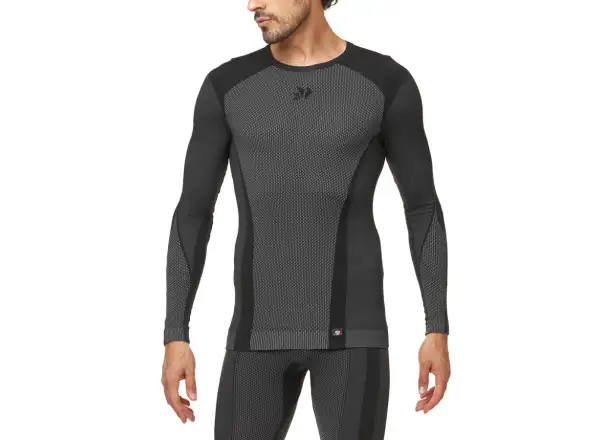 SIXS TS1 V2 functional shirt long sleeve carbon black