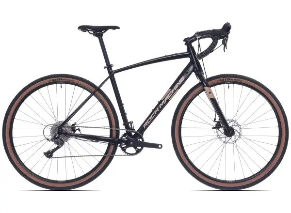 Rock Machine Gravelride 200 gravel bike Gloss Black/Sand