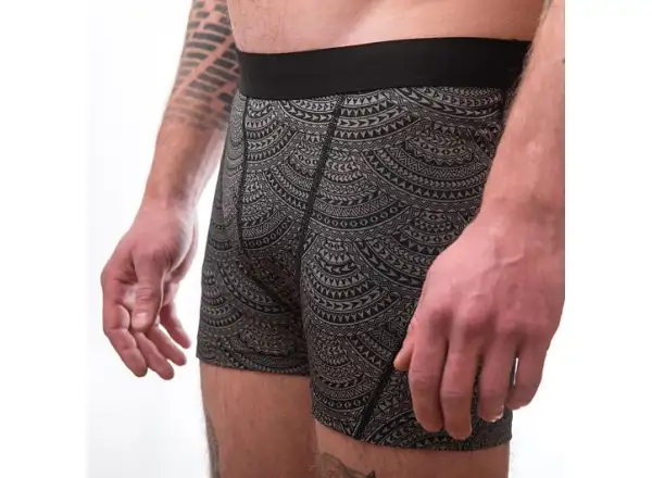 Sensor Merino Impress men's boxers grey/Maori
