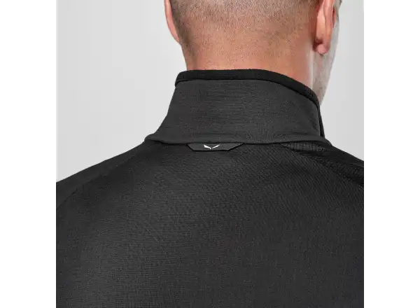 Salewa Puez Cammino Polarlite Half-Zip men's sweatshirt Black Out
