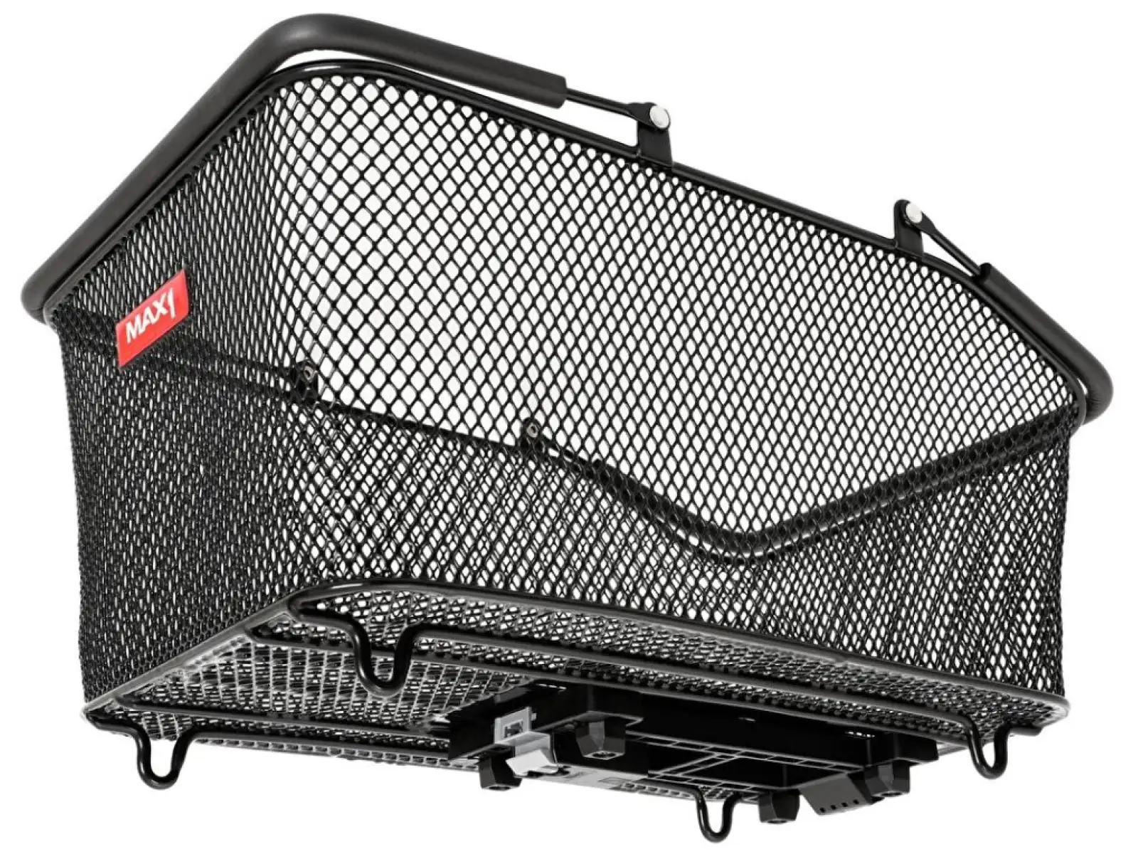 Max1 Street rear bicycle basket with MIK 2.0 adapter