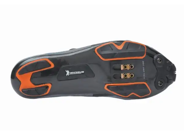 DMT KM1 MTB men's cycling shoes Anthracite/Black/Orange