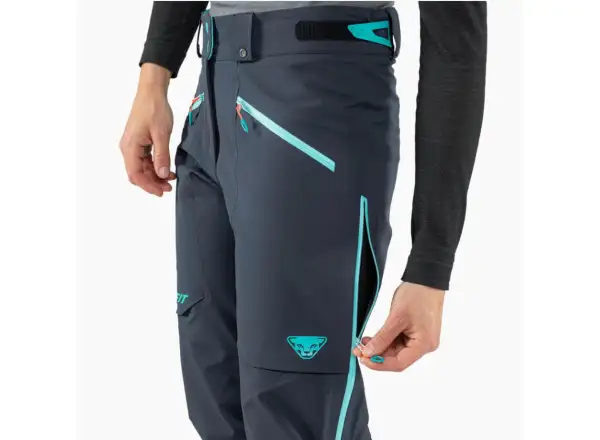 Dynafit Beast Hybrid women's pants Blueberry/Marine Blue