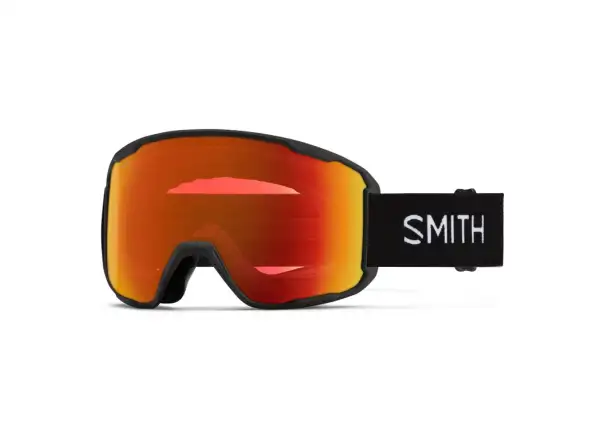 Smith Preview ski goggles Black / ChromaPop Everyday Red Mirror