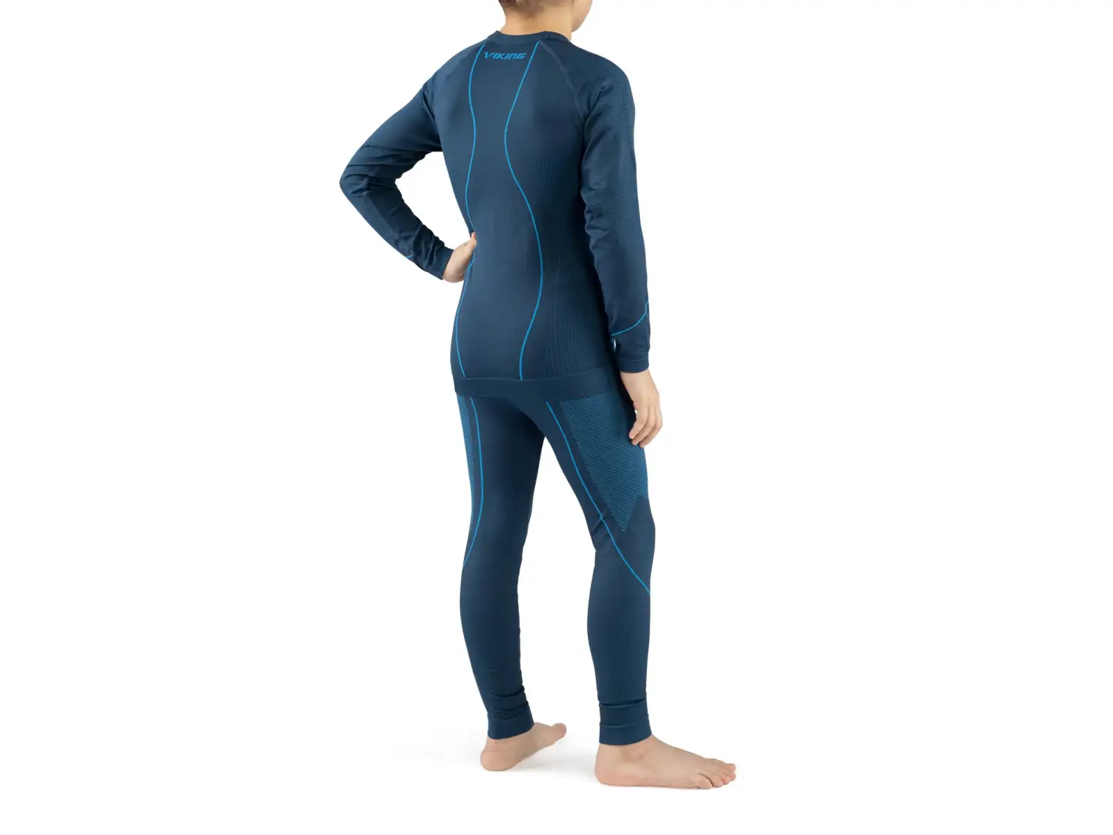 Viking Skido children's thermal set Navy Blue