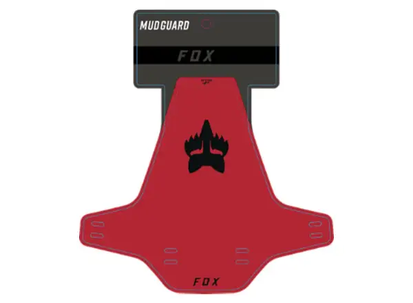 Fox mudguard Red